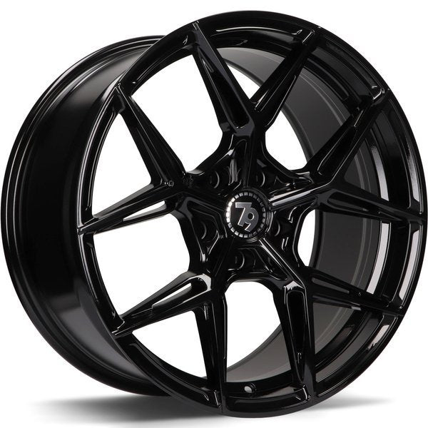 Cerchio in Lega 79WHEELS SCF-B 19x8.5 ET30 5x120 GLOSS BLACK