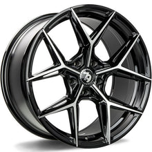 Carica l&#39;immagine nel visualizzatore di Gallery, Cerchio in Lega 79WHEELS SCF-B 19x9.5 ET35 5x120 BLACK POLISHED FACE