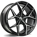 Cerchio in Lega 79WHEELS SCF-B 19x9.5 ET40 5x112 BLACK POLISHED FACE