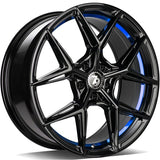 Cerchio in Lega 79WHEELS SCF-B 19x9.5 ET35 5x120 GLOSS BLACK BLUE BARREL