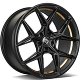 Cerchio in Lega 79WHEELS SCF-B 19x8.5 ET35 5x112 MATT BLACK GOLD BARREL