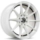 Cerchio in Lega 79WHEELS SCF-F 15x7 ET35 4x100/4x114.3 WHITE BLACK BARREL