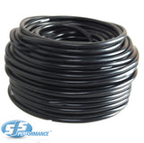 SILICONE 4mmVAC HOSE PER (M) NERO
