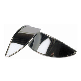 CLASSIC MINI IN ACCIAIO HEADLIGHT HEADLAMP EYEBROW PEAKS - HP1SS - em-power.it