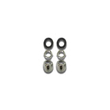 CLASSIC AUSTIN MINI CHROME WIPER BEZEL CON NUT AND SEAL PAIR