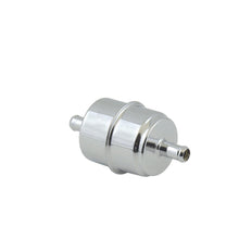 Carica l&#39;immagine nel visualizzatore di Gallery, FF6 HOLLEY STYLE INLINE FUEL FILTER  1/4 - 5.5mm  inlet/exit - em-power.it