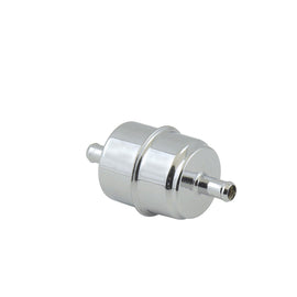 FF6 HOLLEY STYLE INLINE FUEL FILTER  1/4 - 5.5mm  inlet/exit - em-power.it