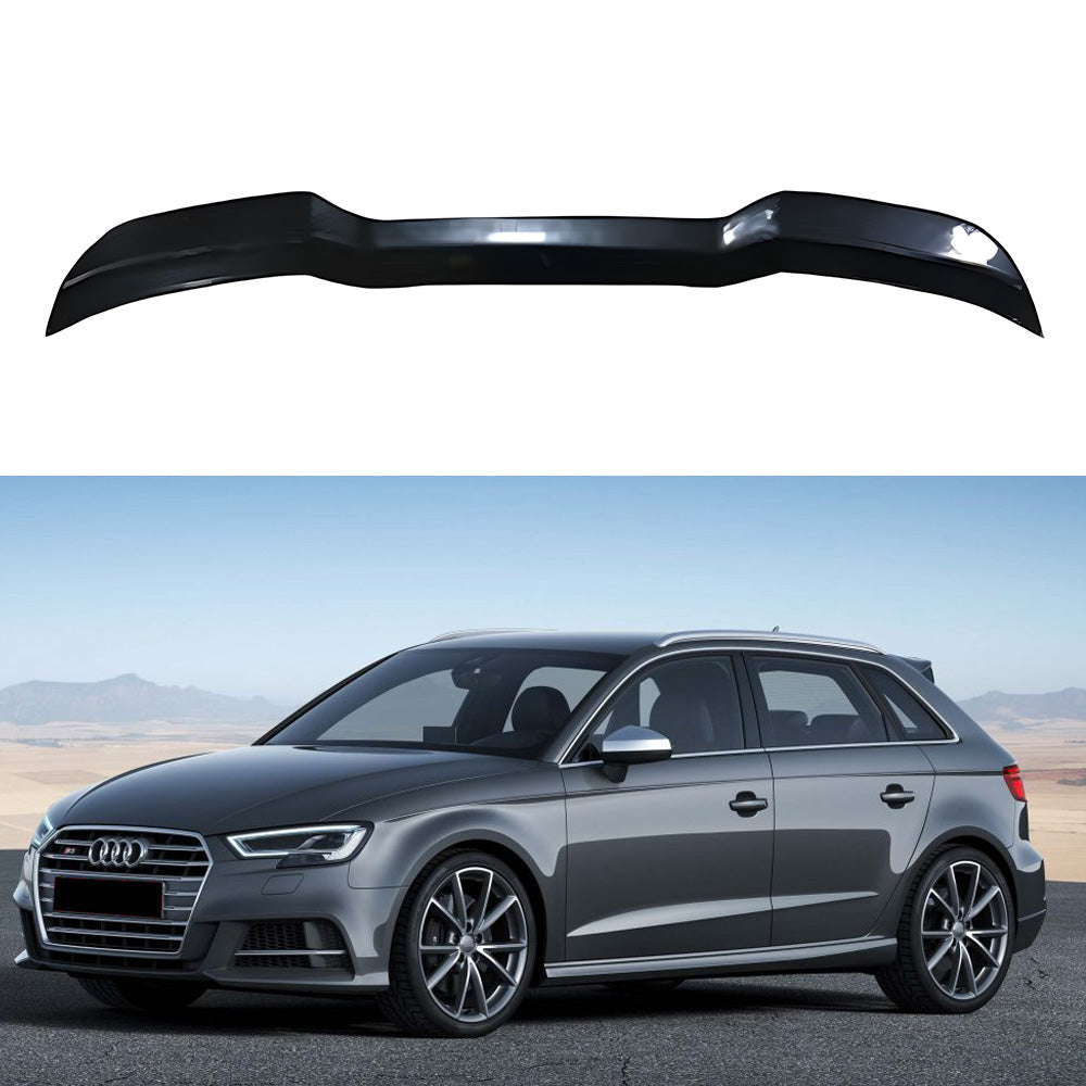 AUDI S3 Sportback 8V Facelift 2016-2019 Spoiler Tetto Lucido