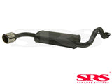 SRS Sistema di scarico Axleback in acciaio inossidabile singolo (Civic 87-91 EE ED 3dr/CRX 87-93)