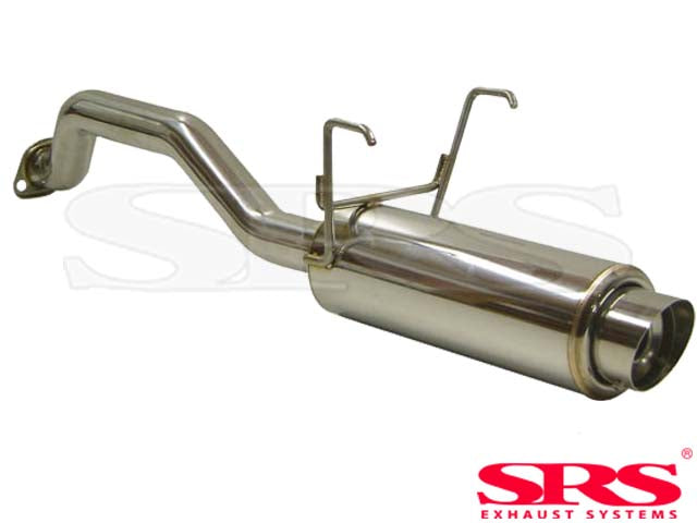 SRS Sistema di scarico Axleback in acciaio inossidabile G50 (Civic 91-01 EG EH EK EJ 2/4dr)