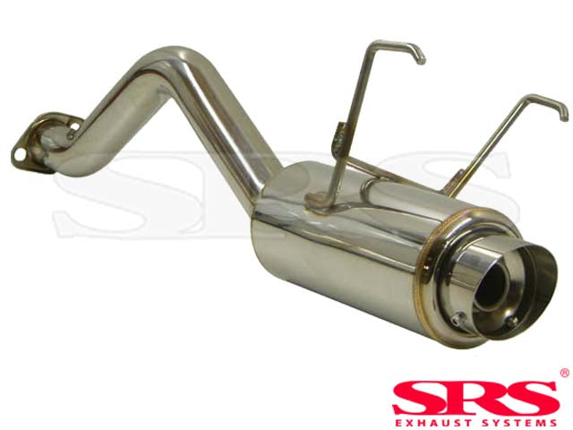 SRS Sistema di scarico Axleback in acciaio inossidabile G50 (Civic 91-01 EG EH EK EJ 3dr/Del Sol)