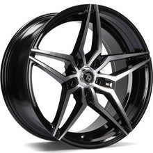 Load image into Gallery viewer, Cerchio in Lega 79WHEELS SV-A 18x9 ET40 5x112 GLOSS BLACK POLISHED FACE