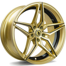 Carica l&#39;immagine nel visualizzatore di Gallery, Cerchio in Lega 79WHEELS SV-A 18x8 ET40 5x114.3 GLOSS GOLD BLACK MILL