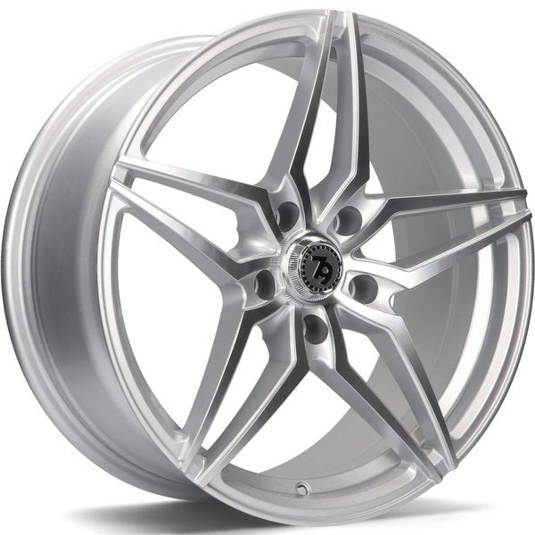 Cerchio in Lega 79WHEELS SV-A 18x9 ET40 5x112 SILVER POLISHED FACE