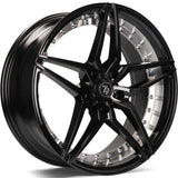 Cerchio in Lega 79WHEELS SV-AR 19x8.5 ET35 5x112 GLOSS BLACK POLISHED BARREL