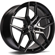 Load image into Gallery viewer, Cerchio in Lega 79WHEELS SV-B 17x7.5 ET40 5x100 GLOSS BLACK POLISHED FACE