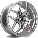 Cerchio in Lega 79WHEELS SV-B 18x8 ET35 5x112 SILVER POLISHED FACE