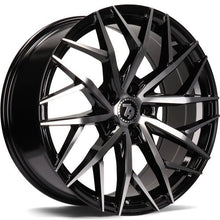 Carica l&#39;immagine nel visualizzatore di Gallery, Cerchio in Lega 79WHEELS SV-C 17x7.5 ET42 5x108 GLOSS BLACK POLISHED FACE