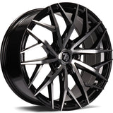 Cerchio in Lega 79WHEELS SV-C 19x8.5 ET33 5x120 GLOSS BLACK POLISHED FACE