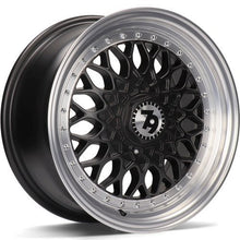 Carica l&#39;immagine nel visualizzatore di Gallery, Cerchio in Lega 79WHEELS SV-E 15x7 ET30 4x100/4x114 MATT BLACK POLISHED LIP