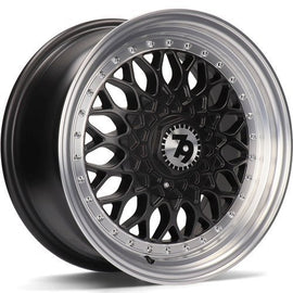 Cerchio in Lega 79WHEELS SV-E 17x7.5 ET35 5x112/5x120 MATT BLACK POLISHED LIP
