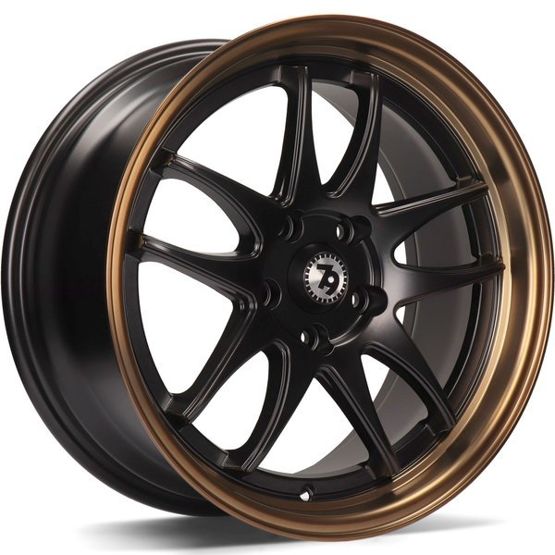 Cerchio in Lega 79WHEELS SV-I 16x7 ET35 5x112 MATT BLACK BRONZE LIP