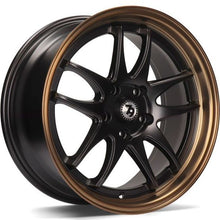 Load image into Gallery viewer, Cerchio in Lega 79WHEELS SV-I 16x7 ET35 5x112 MATT BLACK BRONZE LIP