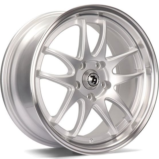 Cerchio in Lega 79WHEELS SV-I 16x7 ET35 5x112 SILVER POLISHED LIP