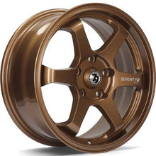 Carica l&#39;immagine nel visualizzatore di Gallery, Cerchio in Lega 79WHEELS SV-J 16x7 ET38 5x114.3 BRONZE