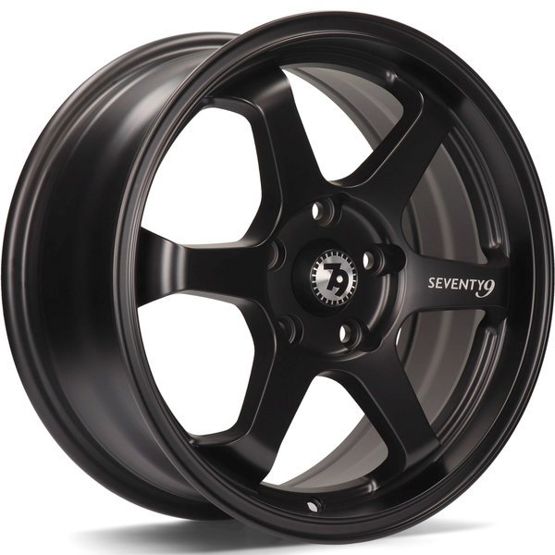 Cerchio in Lega 79WHEELS SV-J 17x7.5 ET38 5x114.3 MATT BLACK