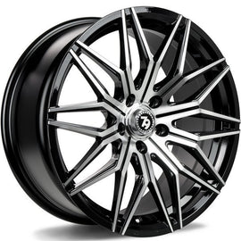 Cerchio in Lega 79WHEELS SV-O 18x8 ET35 5x112 BLACK POLISHED FACE