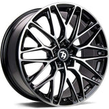 Cerchio in Lega 79WHEELS SV-P 19x8.5 ET30 5x112 BLACK POLISHED FACE