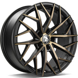 Cerchio in Lega 79WHEELS SV-C 17x7.5 ET40 5x112 GLOSS BLACK GOLD FACE