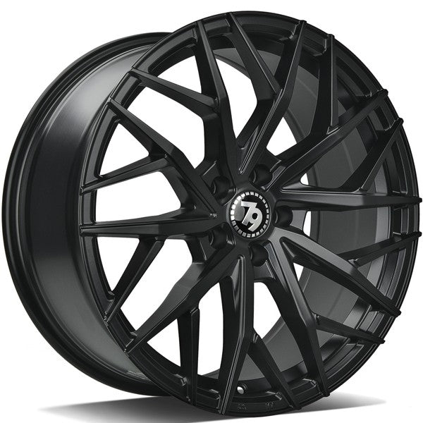 Cerchio in Lega 79WHEELS SV-C 18x8 ET42 5x108 MATT BLACK