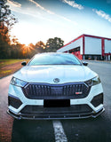 SKODA Octavia RS MK3 2013-2016 Lip Anteriore