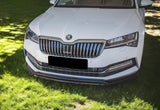 SKODA Superb MK3 Facelift 2019+ Lip Anteriore (2 Pezzi)