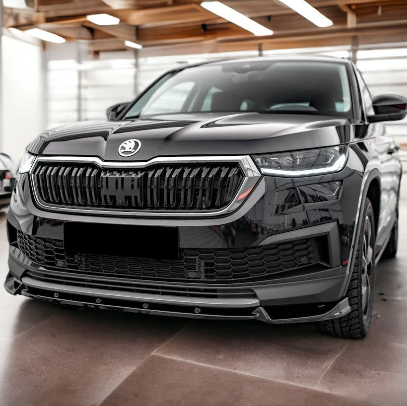 SKODA Kodiaq Mk1 Facelift 2021+ Lip Anteriore