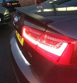 AUDI A6 C7 14-ON OEM TRUNK SPOILER - REPLICA