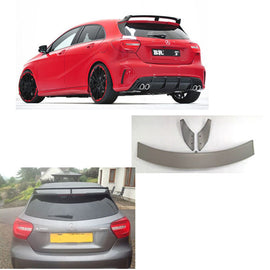 MERCEDES W176 HATCH LID SPOILER PER 2014 ON A CLASS - BRABUS REPLICA - - em-power.it