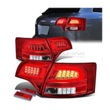 Fanali Posteriori LED Interno Chrome Audi A4,S4 B7
