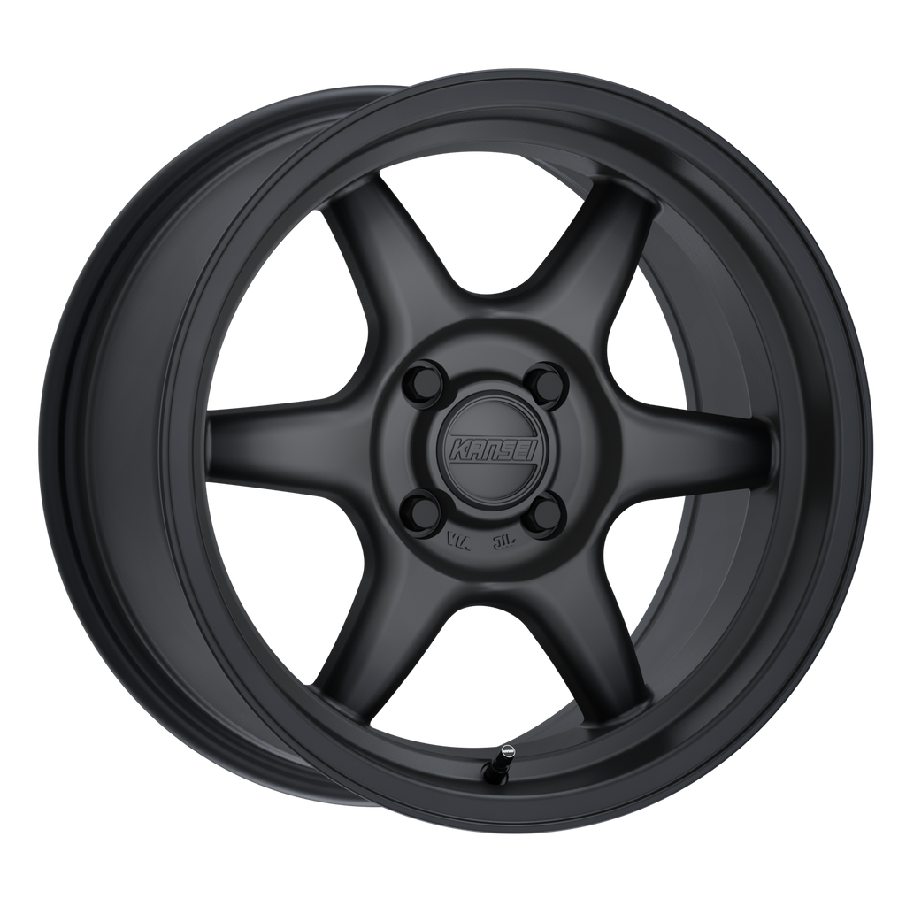 Cerchio in Lega Kansei TANDEM 15x8 ET25 4x100 Satin Black