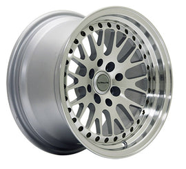 ULTRALITE UL10 16x9 ET10 4x100/114.3 SILVER MACHINED FACE