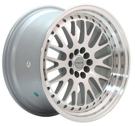 ULTRALITE UL10 18x9.5 ET20 5x112/100 SILVER MACHINED FACE