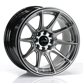 ULTRALITE UL11 15x8 ET0 4X100/108 CHROME BLACK
