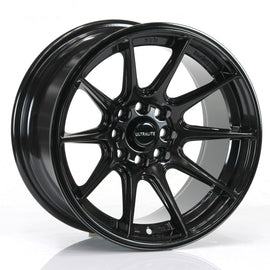 ULTRALITE UL11 15x8 ET0 4X100/108 GLOSS BLACK