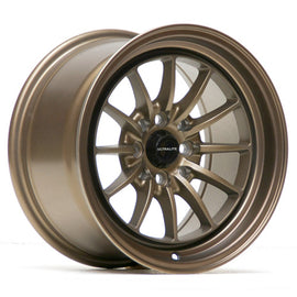 ULTRALITE UL12 15x8.25 ET20 4X100/108 MATT BRONZE