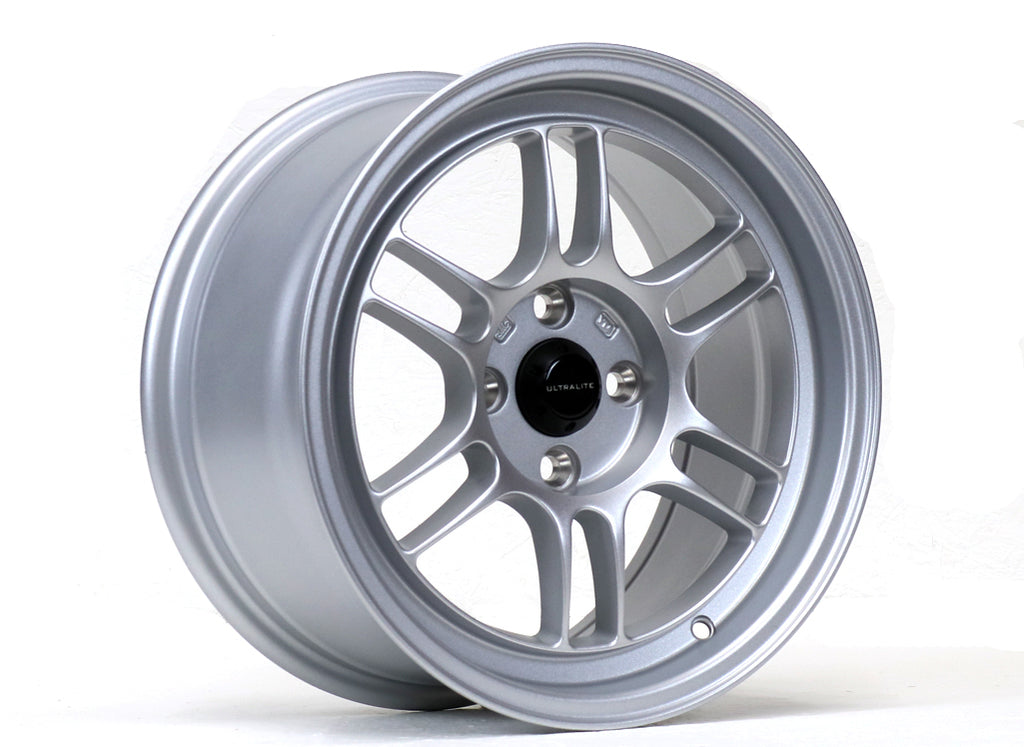 ULTRALITE F1 15x7.5 ET30 4X100 MATT SILVER