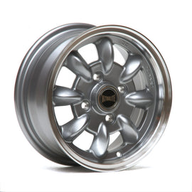 Cerchio in Lega ULTRALITE MINI WHEELS 12x5 ET30 4x101.6 GUN METAL POLISH RIM