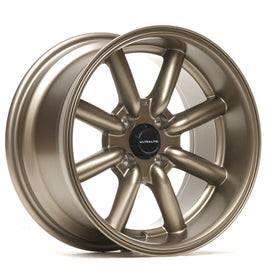 ULTRALITE TB 15x8 ET0 4x100 FLAT MATT BRONZE