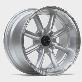 ULTRALITE TB 15x8 ET0 4x100 SILVER POLISHED RIM